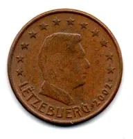 Luxemburgo - 2005 - 1 Euro Cent