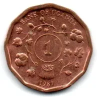 Uganda - 1987 - 1 Shilling