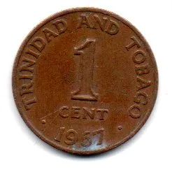 Trinidad e Tobago - 1967 - 1 Cent