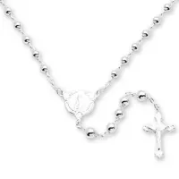 Colar de prata 950  terço - 230551