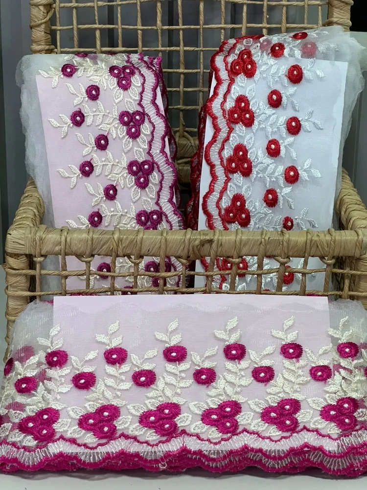 RENDA/TULE BORDADO CRL11-A