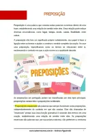 646 - Português - Gramática - Classe de Palavras - Preposição - 9º ano - PDF com 6 páginas - Foto 2