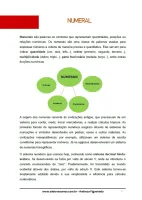 649 - Português - Gramática - Classe de Palavras - Numeral - 9º ano - PDF com 7 páginas - Foto 2