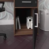 Escrivaninha  1100 com Porta e Gaveta Hall - Foto 7