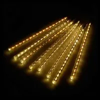 Jogo 8 Tubo Led 50 CM Led Branco quente - Snow Fall Efeito Neve - Foto 3