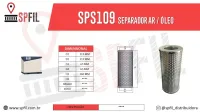 Separador Ar / Óleo  SPS109