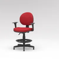  Cadeira Multiregulável NR17 Caixa Executiva Plus Encosto Regulável e Braços - Foto 11