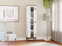 Cristaleira – Colonial 450x1800x405 Mm 1 Porta MB 1017 - Foto 5