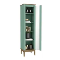 Cristaleira – Colonial 450x1800x405 Mm 1 Porta MB 1017 - Foto 9