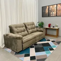 Sofá Retrátil e Reclinável Alemanha 2,25m