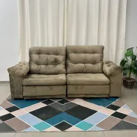 Sofá Retrátil e Reclinável Alemanha 2,25m - Foto 2