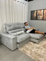 Sofá Retrátil e Reclinável Victory 250cm