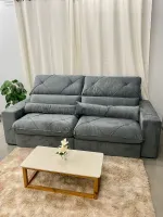 Sofá Retrátil e Reclinável Victory 250cm - Foto 3