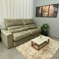 Sofá Retrátil e Reclinável Victory 250cm - Foto 5