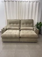 Sofá Retrátil e Reclinável Veneza 250cm - Foto 6