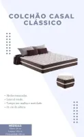 Colchão Casal Classico molas ensacadas 24 cm alto nivel promoção - Foto 2
