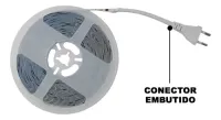 Fita led IP44 127v direta 12w 120led /m rolo 10m BF FT-IP44/127V/120D10M BF - Foto 3