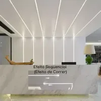 Fita led Sequencial 24V 10m 10w/m 120led /m  - Foto 3