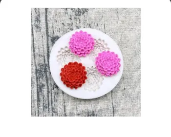 Molde de Silicone Mini Suculentinhas/Crisântemos  - Foto 2