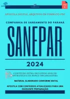 Apostila SANEPAR 2024 Técnico Eletromecãnica