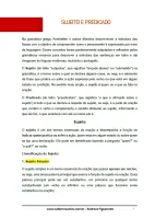 651 - Português - Gramática - Termos Essenciais da Oração - Sujeito e Predicado - 9º ano - PDF com 17 páginas - Foto 2