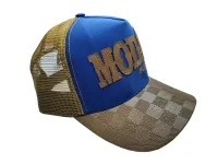 Ref: DA14 - Boné Country Duagro Modão - Cor Azul Marinho - Aba Caqui - Foto 2