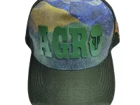 Ref: DA13 - Boné Country Duagro Agro Bandeira Brasil - Cor Verde - Foto 3