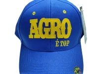 Ref: DA08 - Boné Country Duagro Agro é Top - Cor Azul Royal  - Foto 3