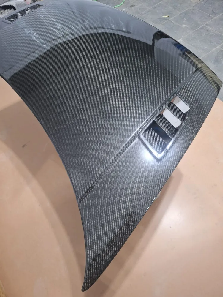 Capo Honda Civic estilo Mugen 07 - 11 fibra de carbono