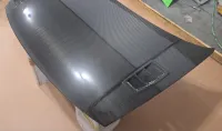 Capo Honda Civic estilo Mugen 07 - 11 fibra de carbono - Foto 3