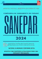 Apostila SANEPAR 2024 Engenheiro Agrônomo
