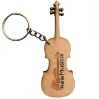 CHAVEIRO MDF RESINADO VIOLINO - Foto 2