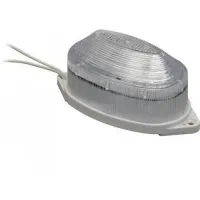  Estrobo Flash Tartaruga Oval Fixo Branco - Foto 4
