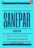Apostila SANEPAR 2024 Engenheiro Eletricista