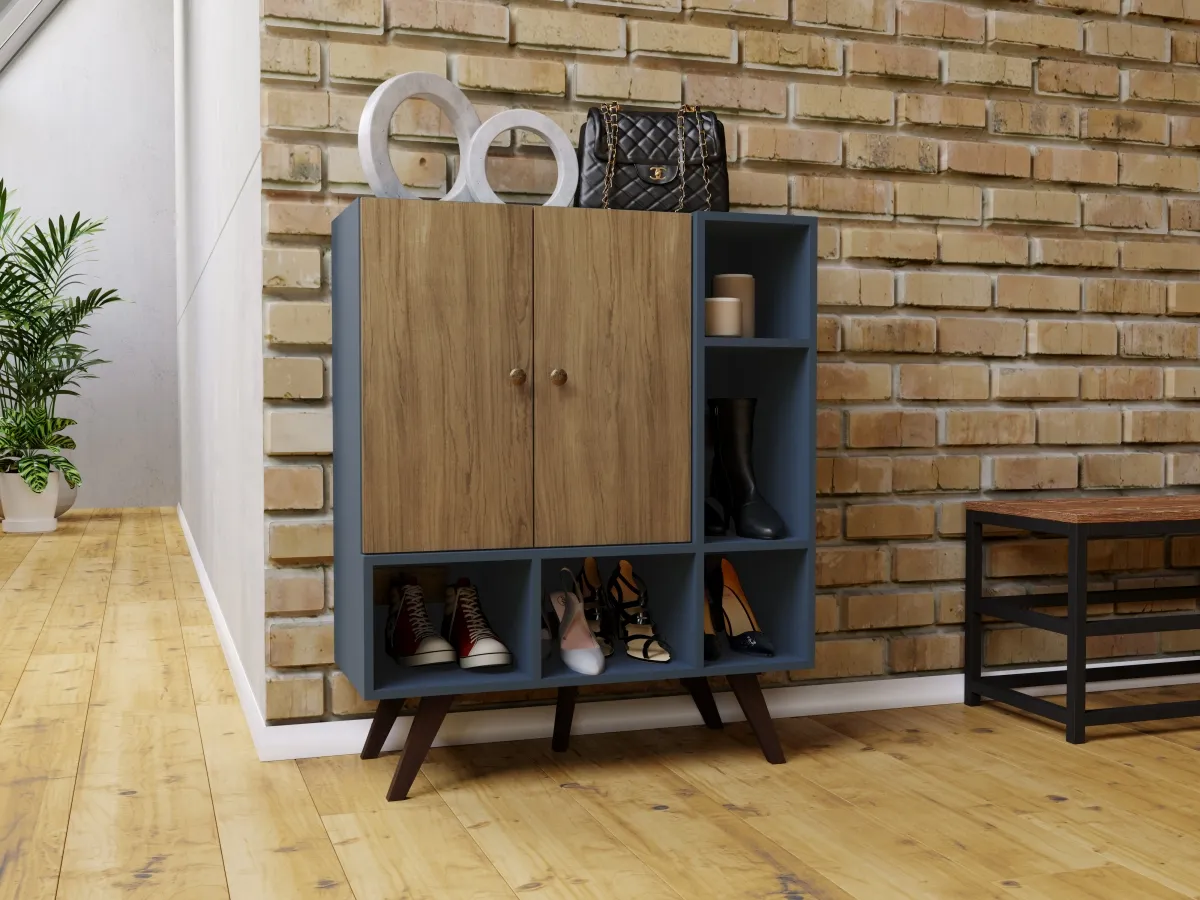 Sapateira Retrô com 2 Portas MB 1047