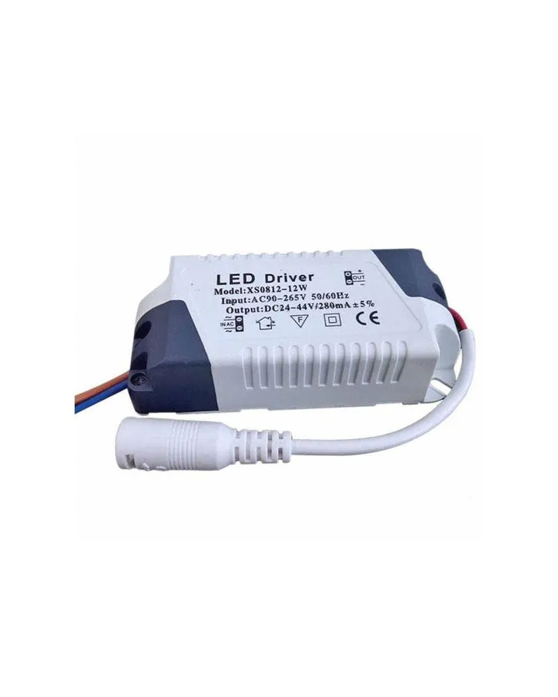 Driver Led Reator Fonte P/ Painel Plafon Led 12W Bivolt Imagem
