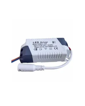 Driver Led Reator Fonte P/ Painel Plafon Led 12W Bivolt