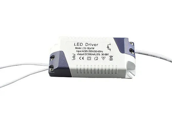 Driver Led Reator Fonte P/ Painel Plafon Led 18W Bivolt
