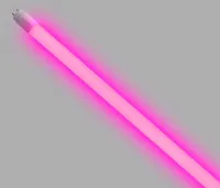 Lampada Tubular Led 18W 120cm T8 Bivolt Rosa - Foto 2