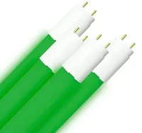 Lampada Tubular Led 18W 120cm T8 Bivolt Verde - Foto 2