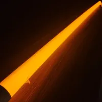 Lampada Tubular Led 18W 120cm T8 Bivolt Amarelo - Foto 6