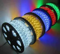 Mangueira De Led Redonda rolo 100 metros 10mm 24 led - Foto 2