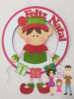 PDF04   Apostila de Moldes  em PDF  Guirlandas Natalinas - Foto 2