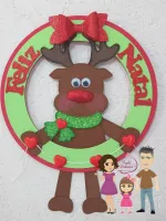 PDF04   Apostila de Moldes  em PDF  Guirlandas Natalinas - Foto 3