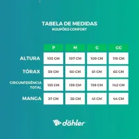 Roupão Adulto Döhler Confort - Foto 6