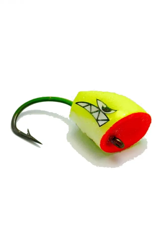 Cabeça Popper Satônico - Amarelo Fluorescente Imagem