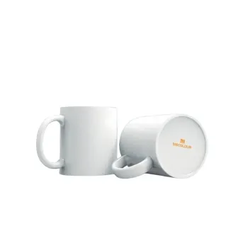 ATACADO 12 UNIDADES  CANECA MECOLOUR BRANCA  325 ML  - Foto 2