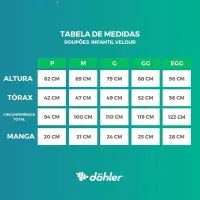 Roupão Infantil Döhler Velour - Foto 5