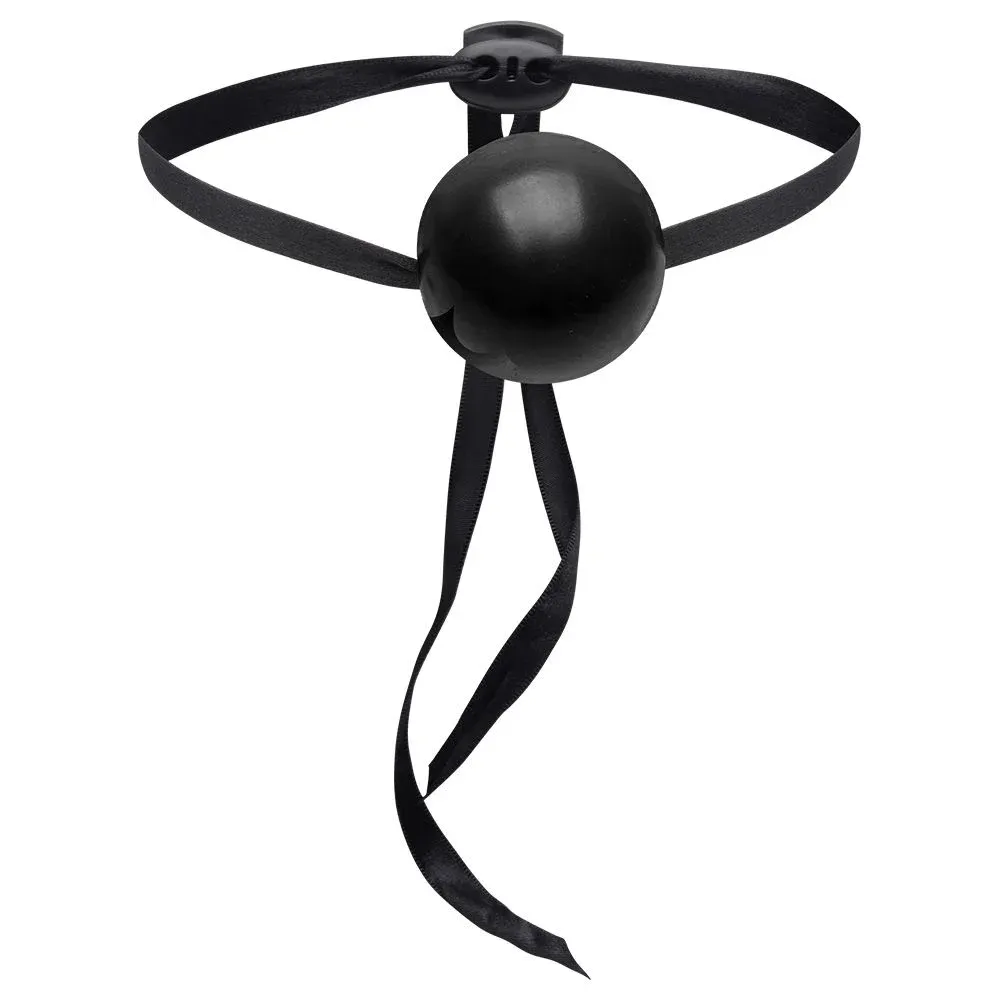 MORDAÇA EM FORMA DE BOLA | COR: PRETA.                                                                                                                LIBYSEXSHOP Imagem