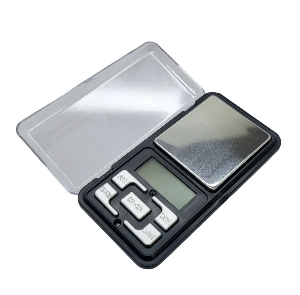 Mini Balança Digital Bolso Alta Precisão - Cor Preta